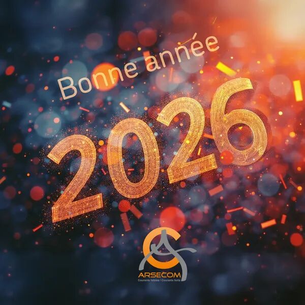 Arsecom vous souhaite 2026 lumineux